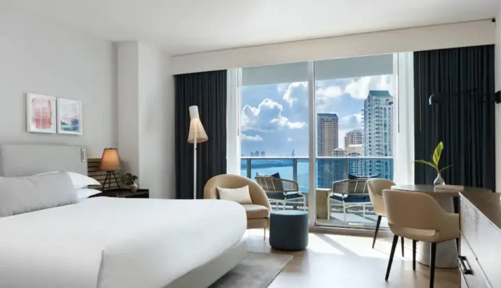 Kimpton EPIC Miami Hotel room design views