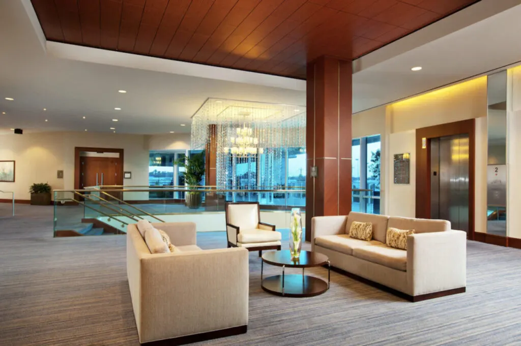 Westin Houston Memorial City hotel lobby