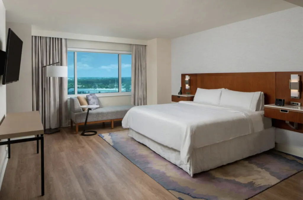 Westin Houston Memorial City hotel room view