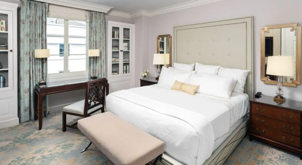 Hotel Bennett room interior classic design