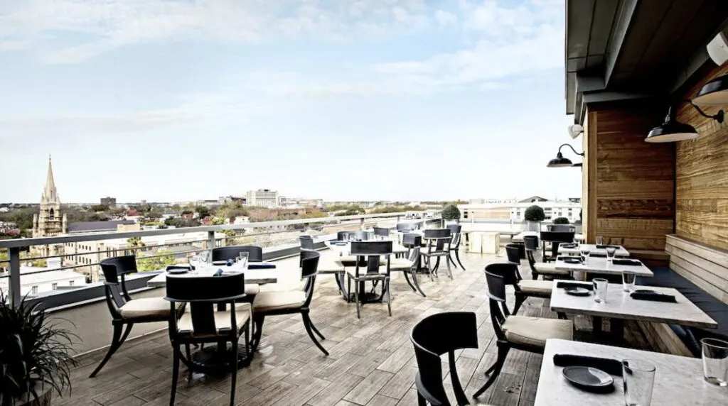 The Restoration restaurant with a view 