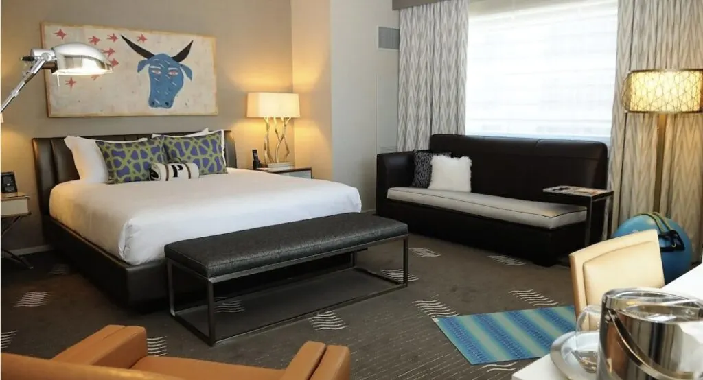 unique room interior at Kimpton’s Hotel Palomar Phoenix