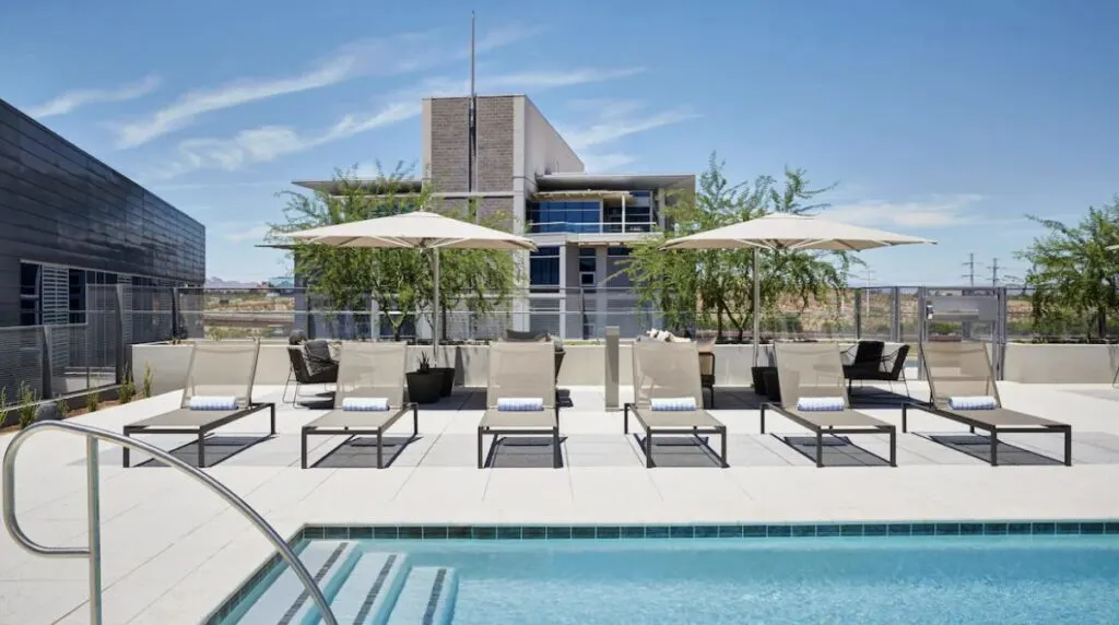 Rooftop pool AC hotel By Marriott Phoenix