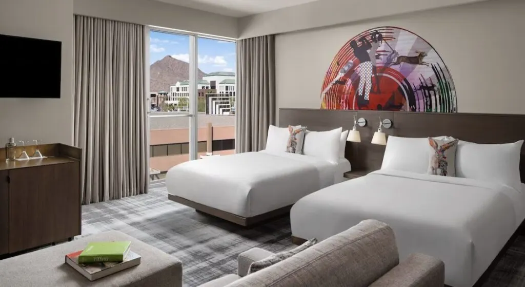 Fun room interior at W Scottsdale hotel