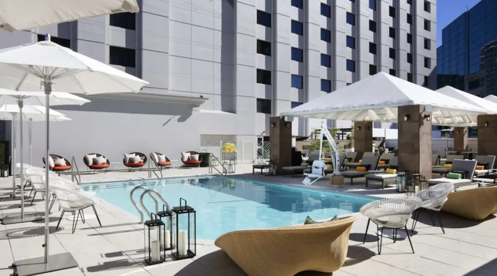 Rooftop pool at The Camby Hotel in Phoenix